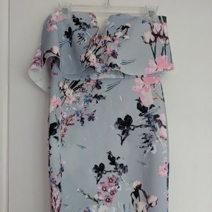 Evita UK midi dress from Nasty Gal